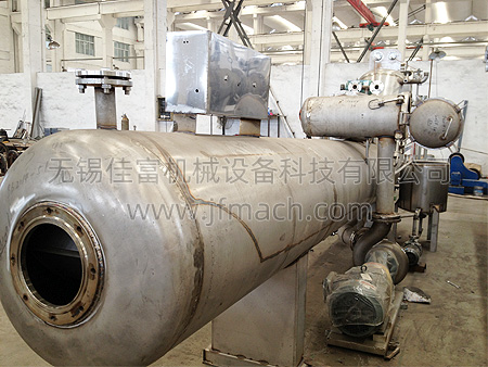 毛毛蟲(chóng)內(nèi)走布高溫高壓染色機(jī)( 半成品）